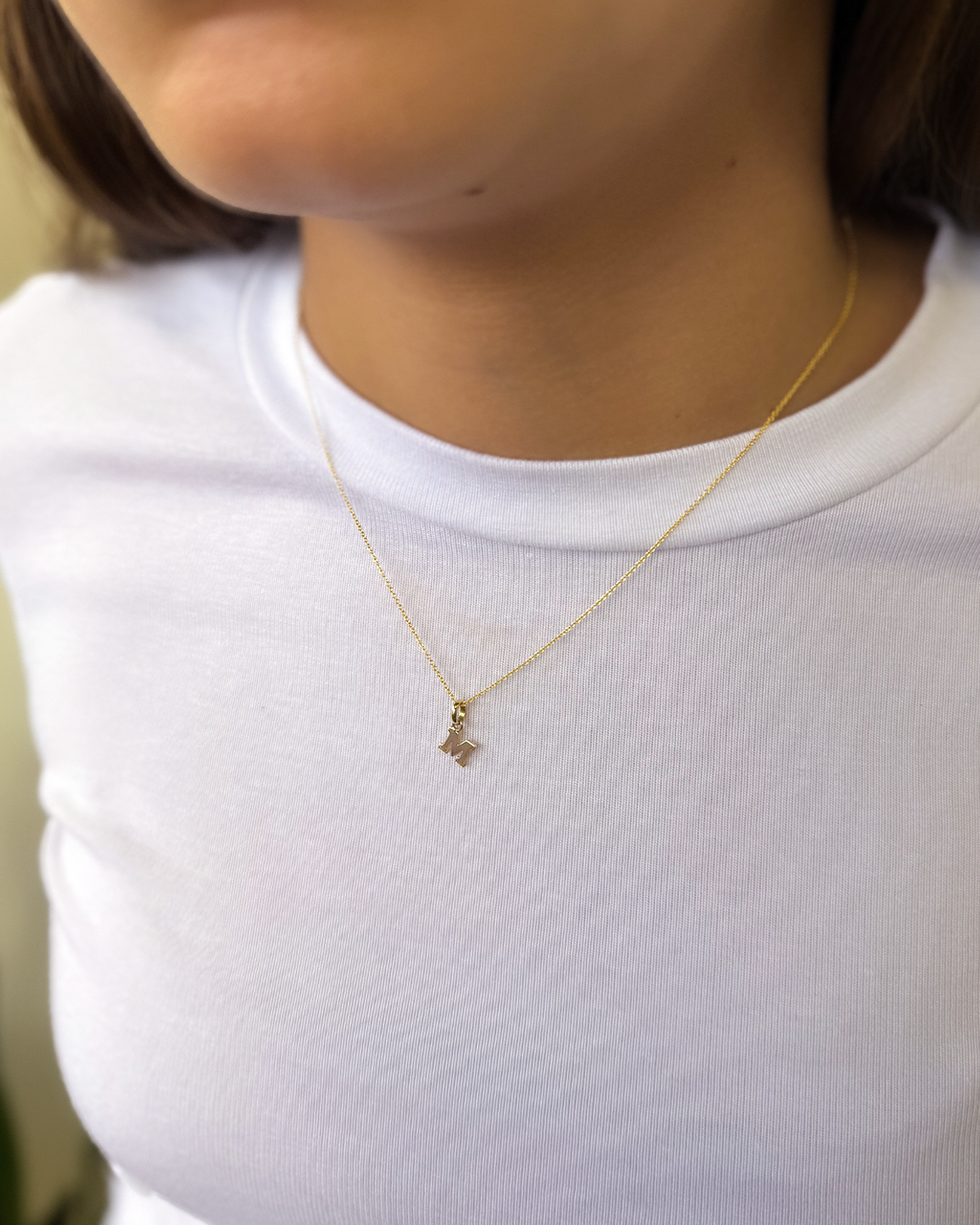 Kids 14k Gold Initial Necklace Kids Zoe Lev Jewelry