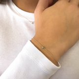 Kids Mini Birthstone Bezel Bracelet Kids Zoe Lev Jewelry