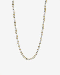 Lab Diamond 4 Prong Tennis Necklace Tennis Necklace Zoe Lev Jewelry