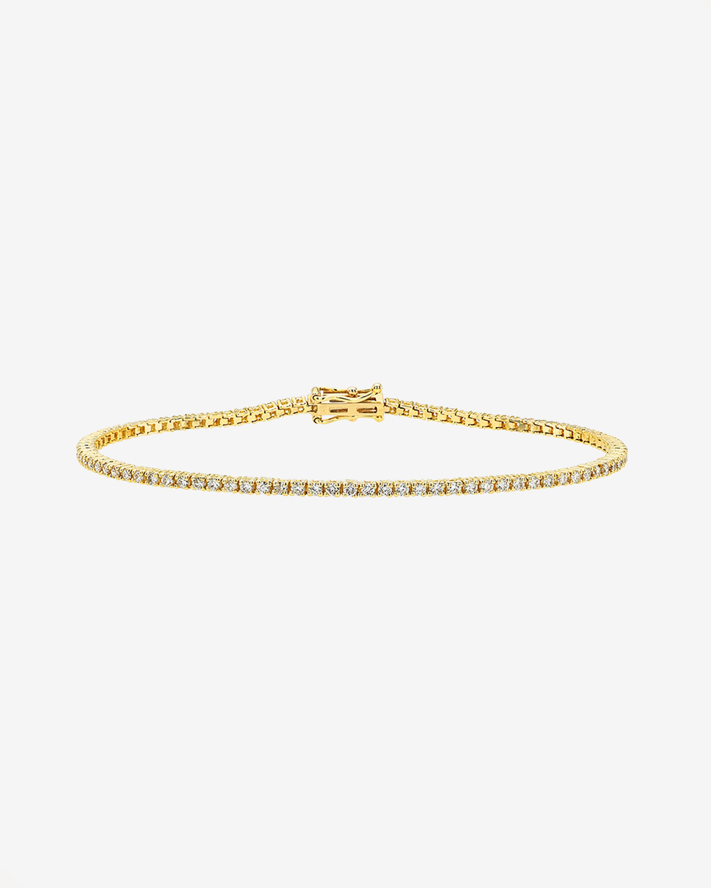 Lab Diamond 4 Prong Tennis Bracelet Tennis Bracelets Zoe Lev Jewelry