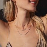 Diamond Row Tennis Necklace Tennis Zoe Lev Jewelry