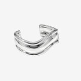 Liquid Wave Cuff Vermeil Zoe Lev Jewelry