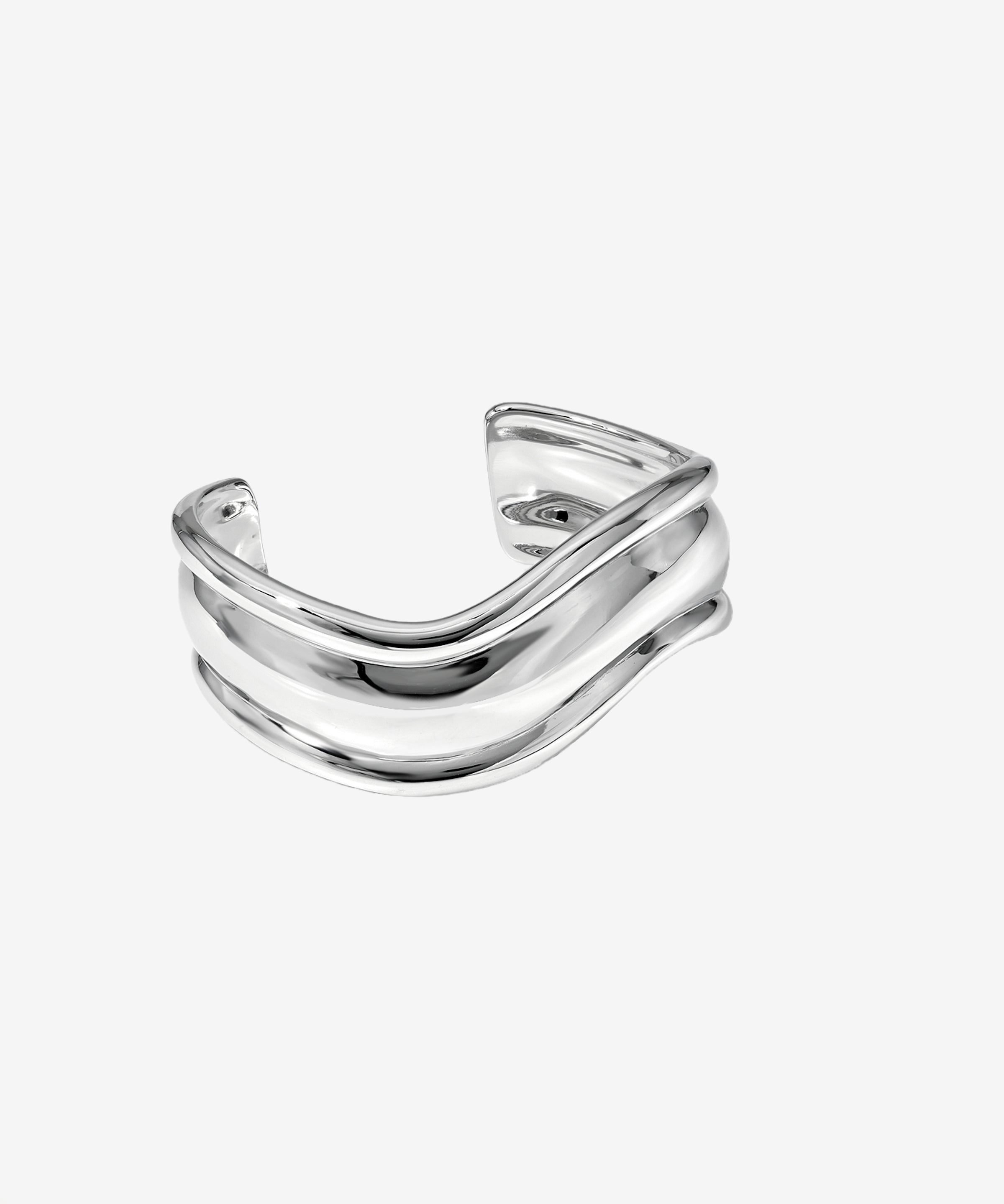 Liquid Wave Cuff Vermeil Zoe Lev Jewelry
