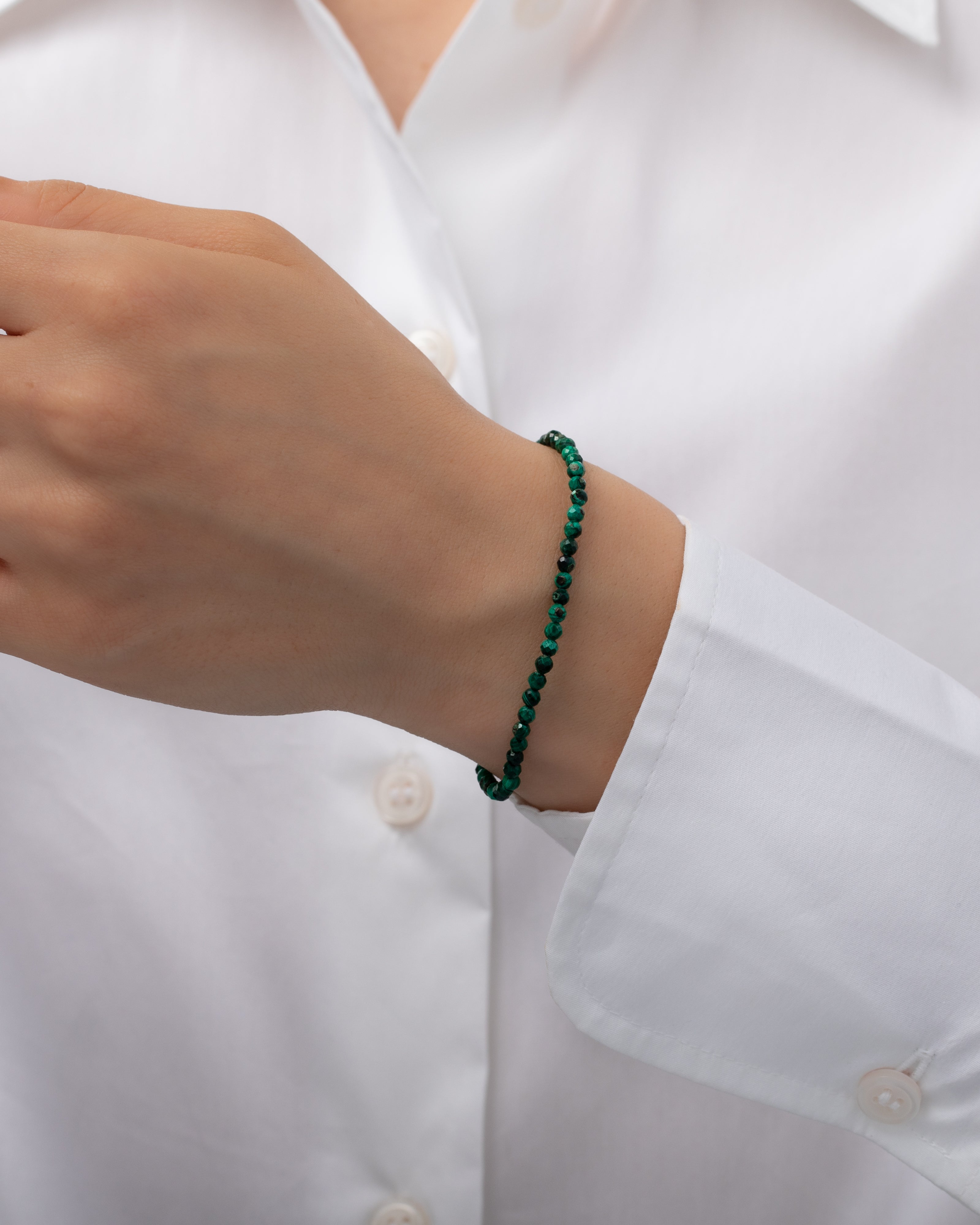 Malachite Bead Bracelet Bead Bracelets Zoe Lev Jewelry