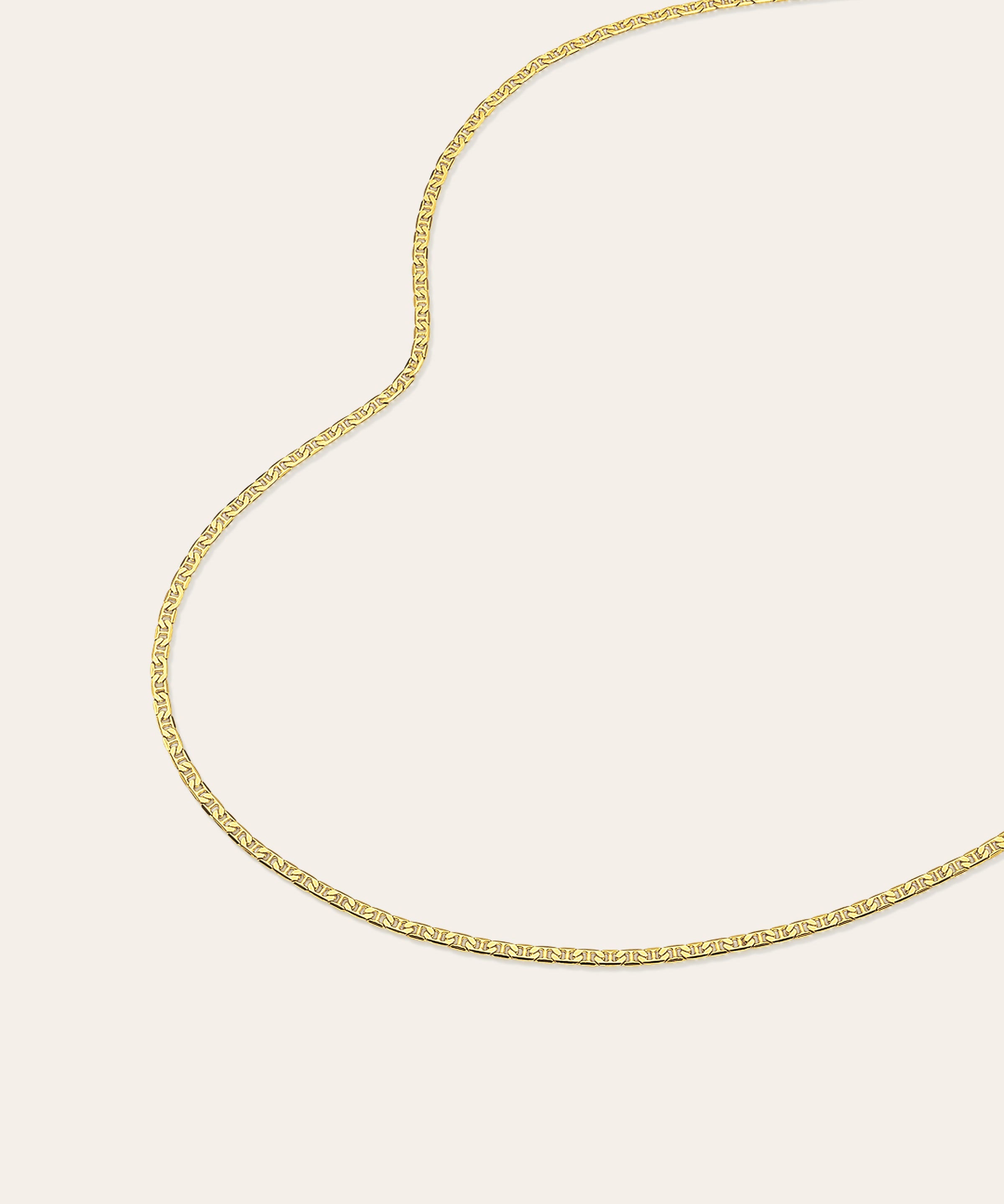 Mariner Chain Necklace Vermeil Zoe Lev Jewelry