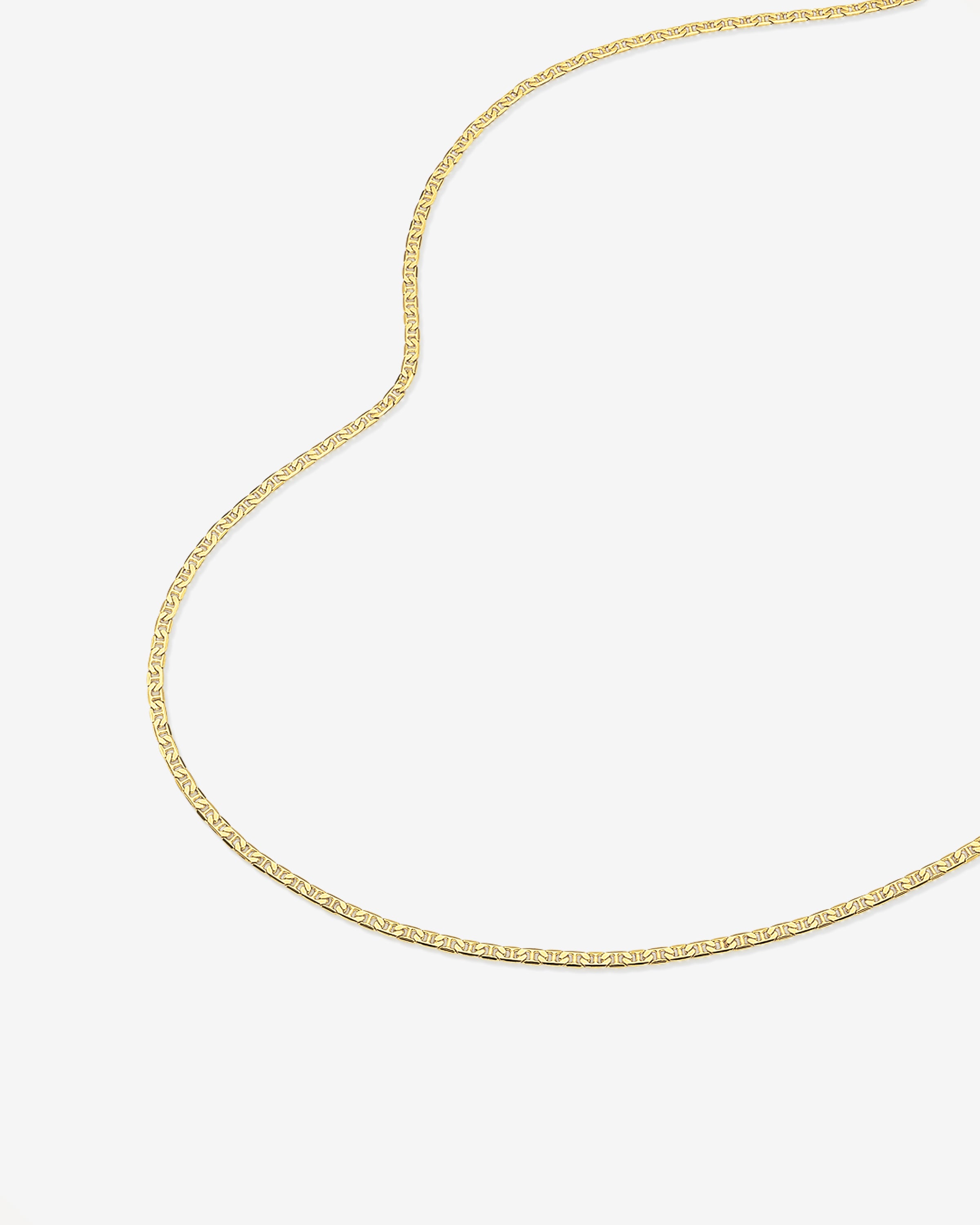 Mariner Chain Necklace Vermeil Zoe Lev Jewelry