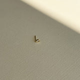 Mini Pear Bezel Stud - Single SAMPLE SALE Zoe Lev Jewelry