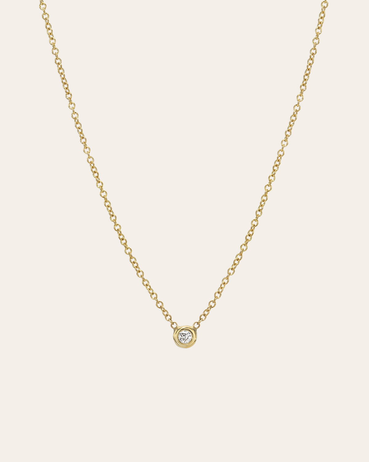Citrine and Diamond Necklace in Yellow Gold | KLENOTA