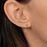 14K Gold Huggies - Mommy + Me Hoops & Huggies Zoe Lev Jewelry