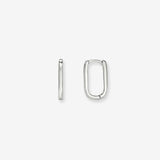 Mini Thick Oval Hoops Vermeil Zoe Lev Jewelry