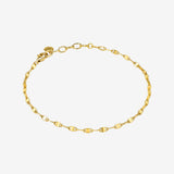 Mirror Chain Bracelet Vermeil Zoe Lev Jewelry