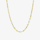 Mirror Chain Necklace Vermeil Zoe Lev Jewelry
