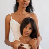 14K Gold Heart Necklaces - Mommy + Me Zoe Lev Jewelry