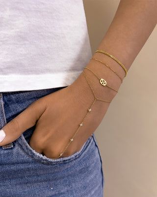 14k Gold Zodiac Bracelet