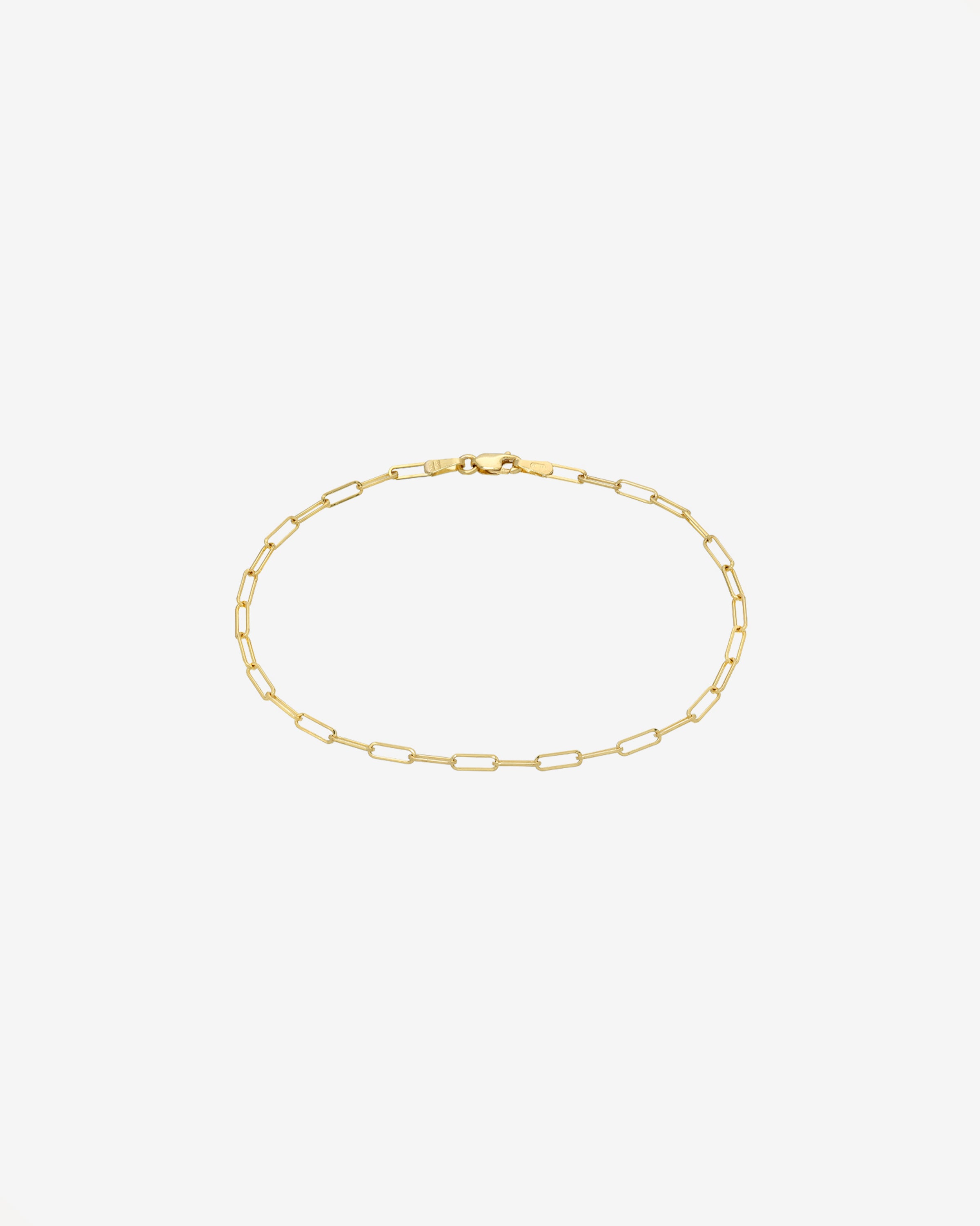 14k Gold Open Link Chain Bracelet Chains Zoe Lev Jewelry