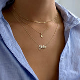 14K Gold Paw Pendant Zoe Lev Jewelry