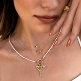 Pave Diamond Charm Enhancer Enhancer Zoe Lev Jewelry