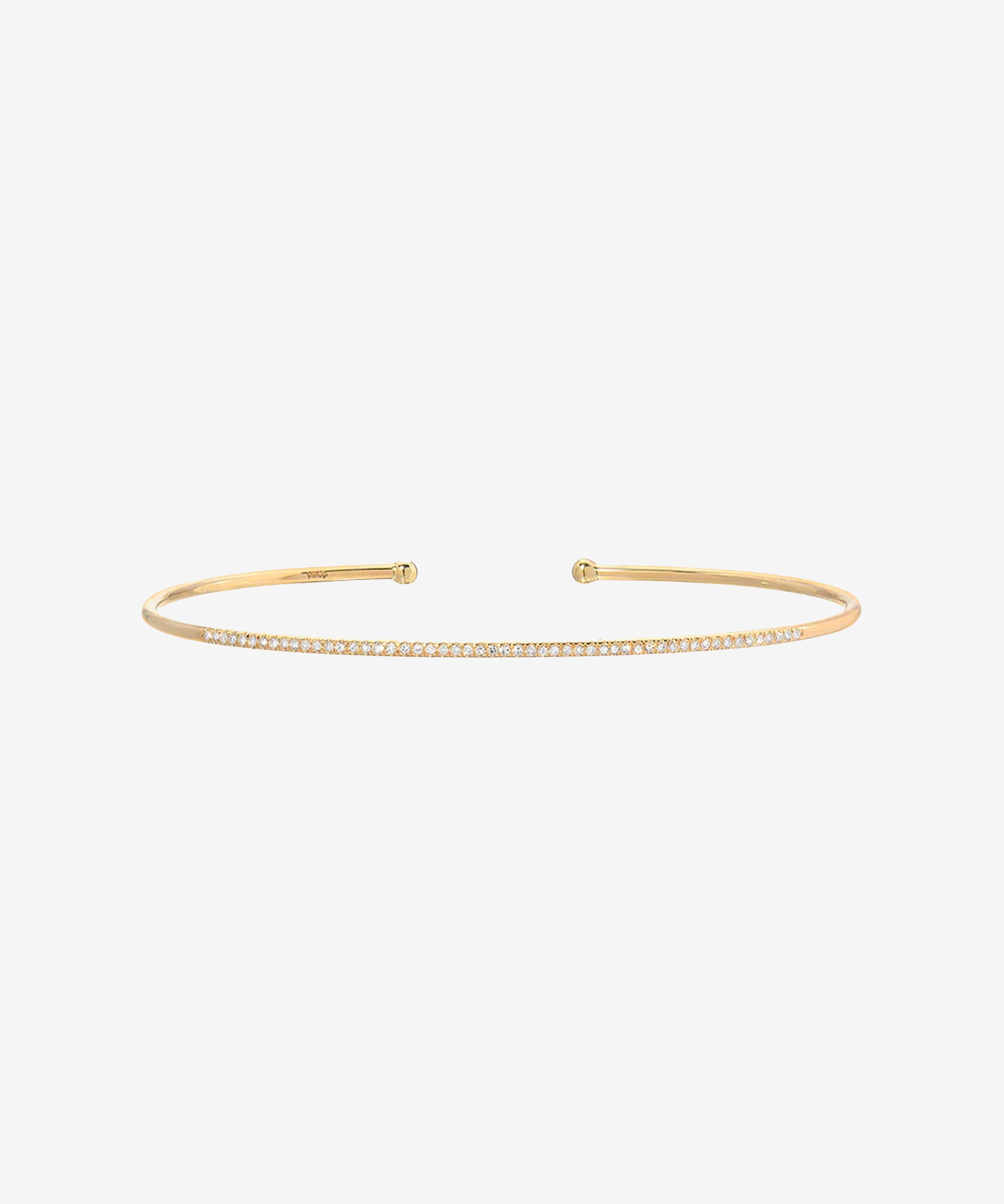 Pave Diamond Cuff Zoe Lev Jewelry