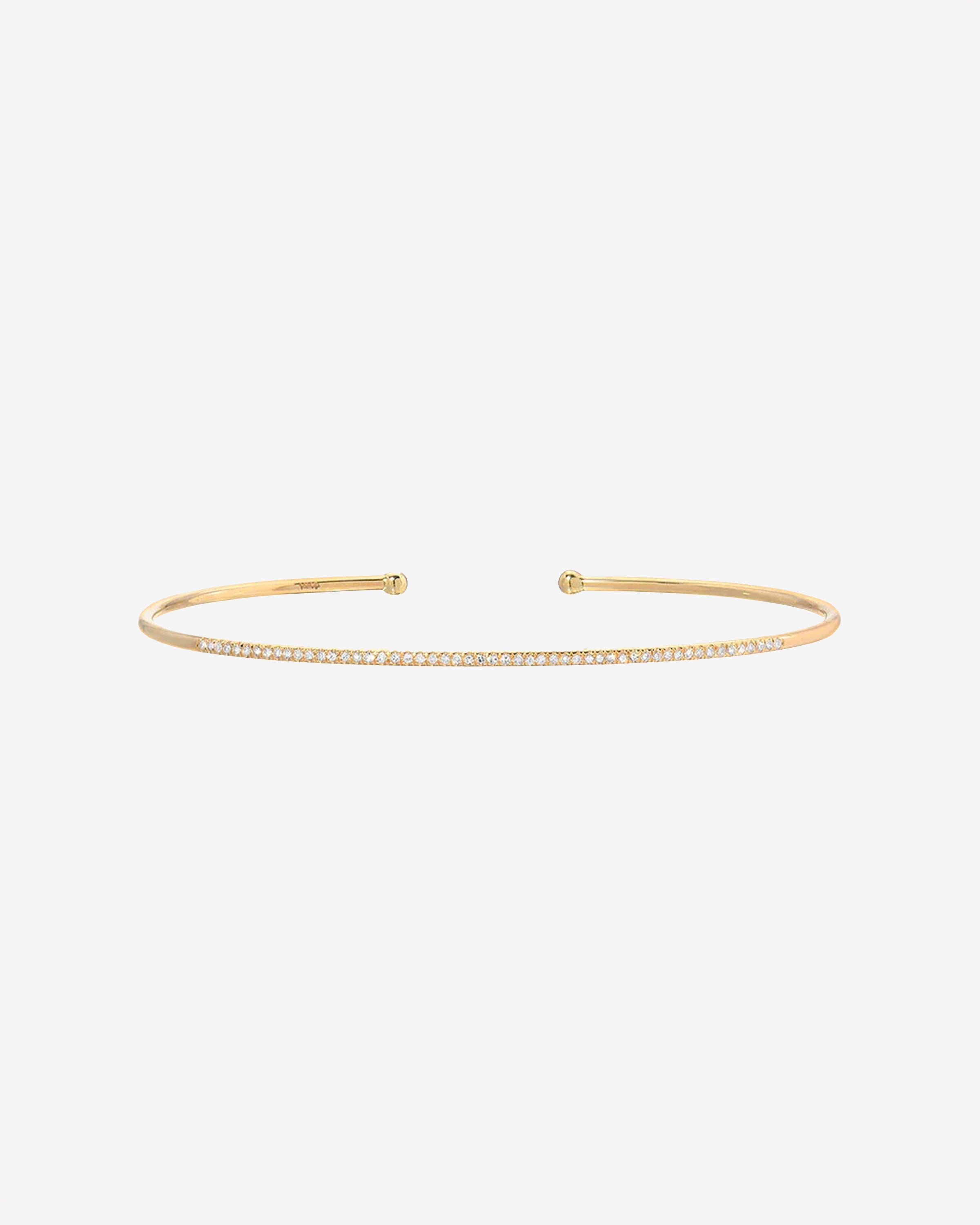 Pave Diamond Cuff Zoe Lev Jewelry