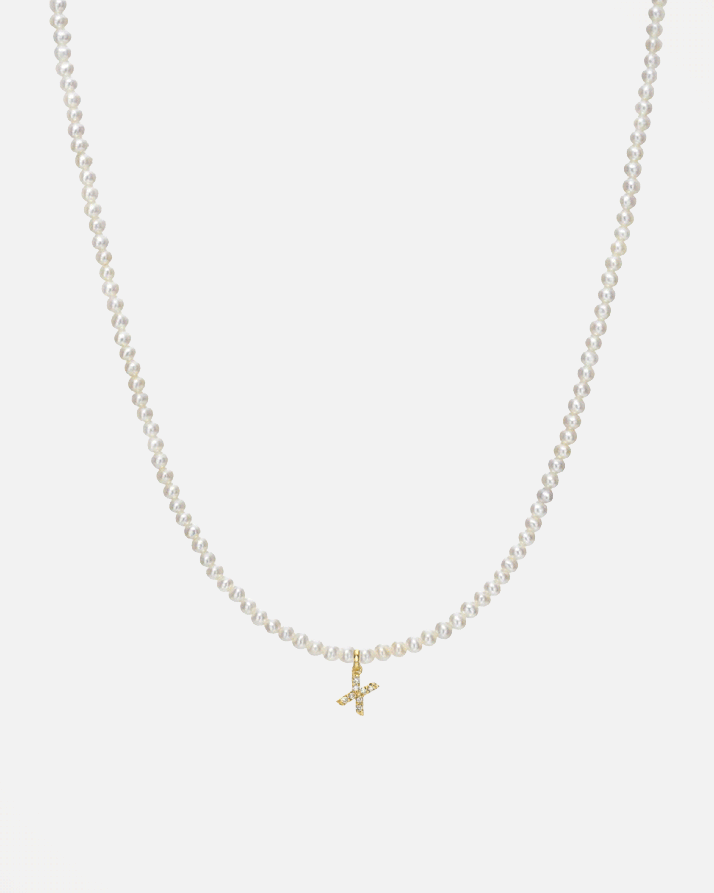 Pearl Bead Necklace Personalized Zoe Lev Jewelry