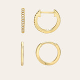 Perfect Pair Huggie Set Bundles Zoe Lev Jewelry