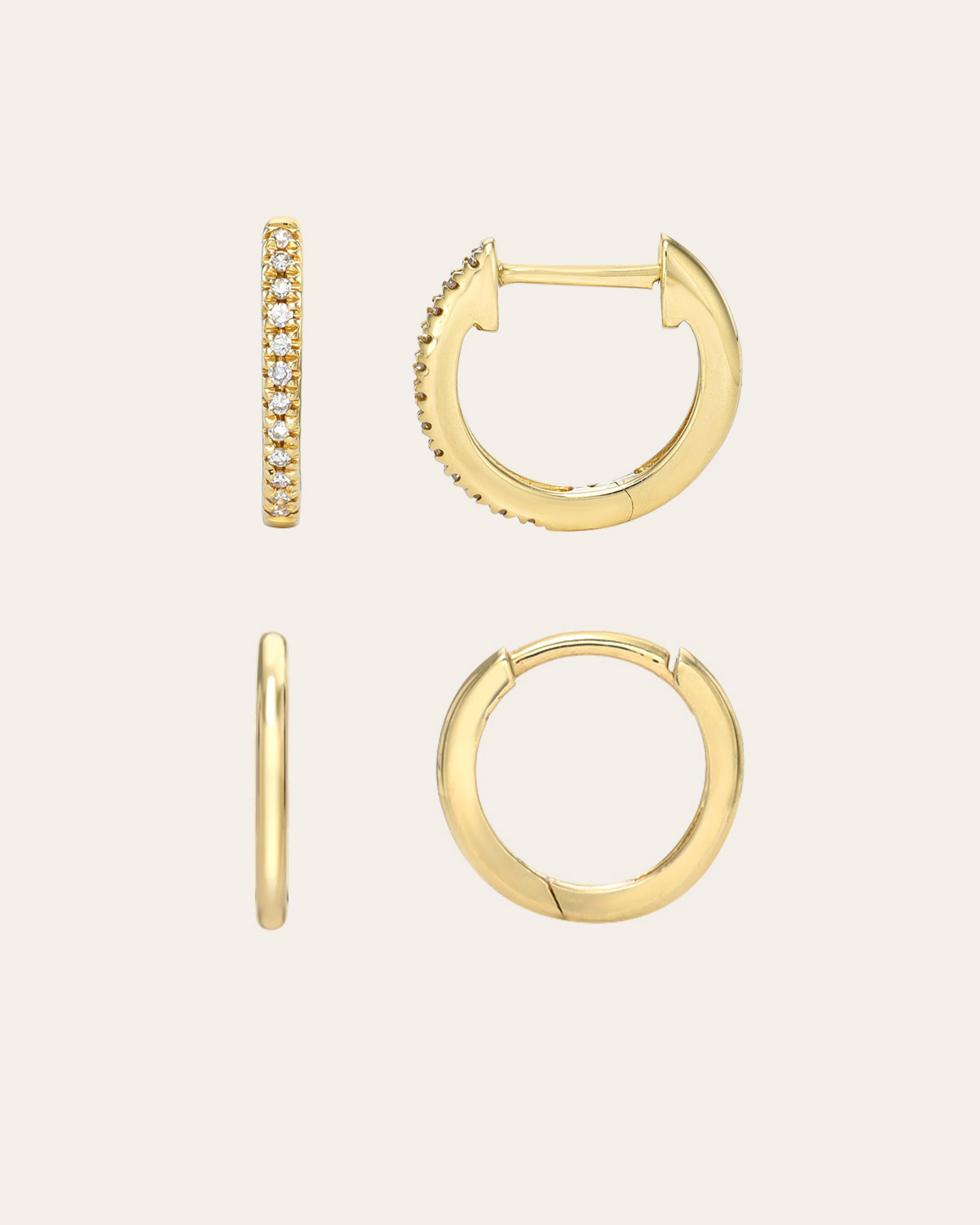 Perfect Pair Huggie Set Bundles Zoe Lev Jewelry