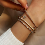 Diamond Initials Cuff Bracelet Personalized Zoe Lev Jewelry