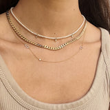 Pearl Bead Necklace Personalized Zoe Lev Jewelry