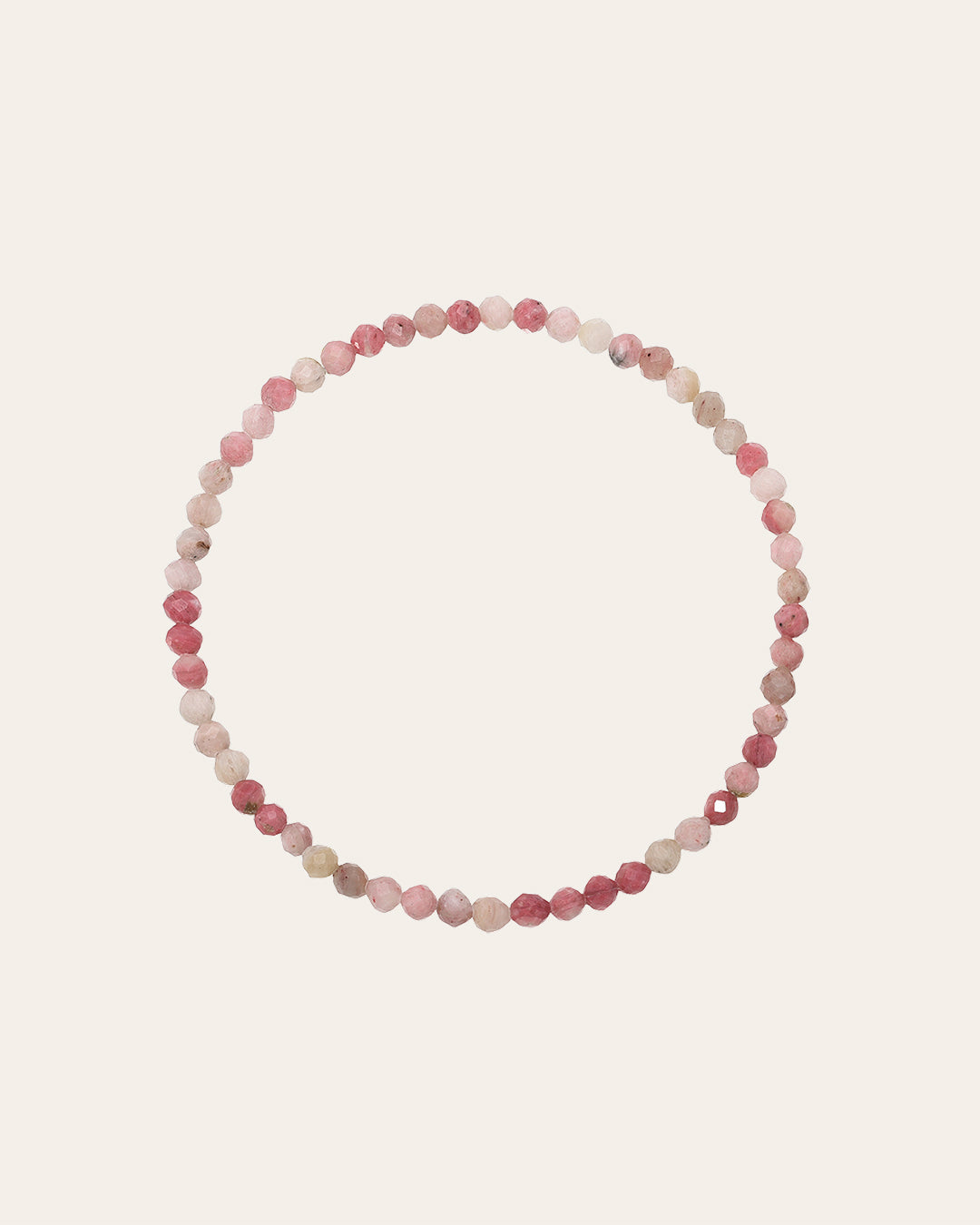 Pink Rhodochrosite Bead Bracelet Bead Bracelets Zoe Lev Jewelry