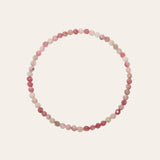Pink Rhodochrosite Bead Bracelet Bead Bracelets Zoe Lev Jewelry