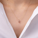 Pink Sapphire Eternity Heirloom Charm Zoe Lev Jewelry