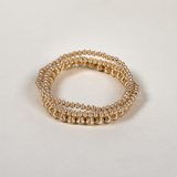 3mm Pleated Bead Bracelet Bead Bracelets Zoe Lev Jewelry