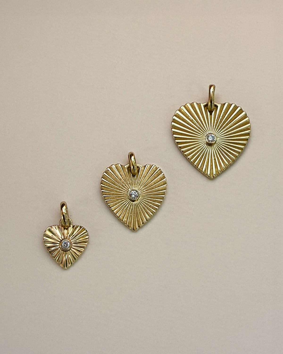 Tiny One Love Heart Necklace Zoe Lev Jewelry