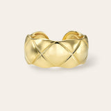 Quilted Ring Vermeil Zoe Lev Jewelry