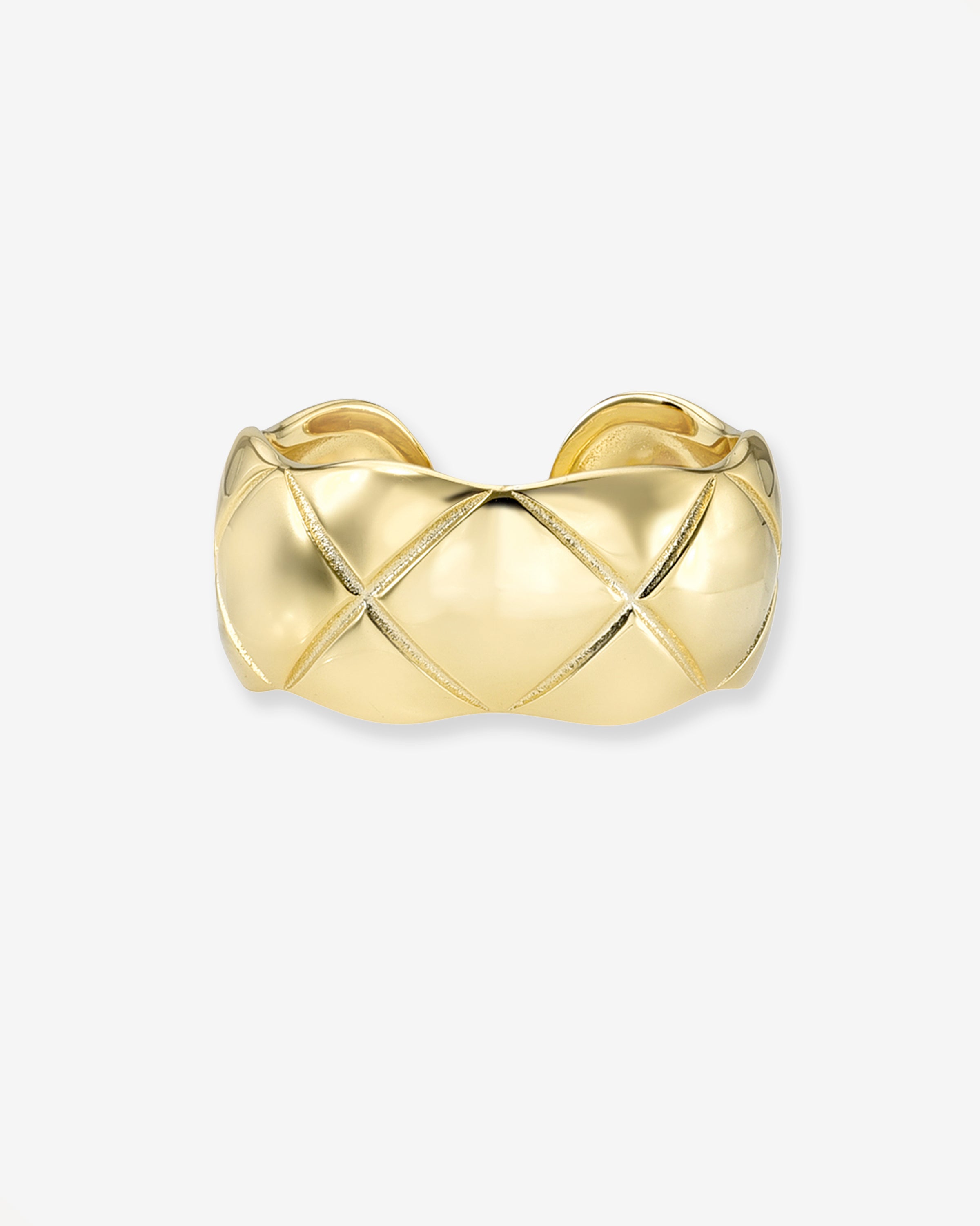 Quilted Ring Vermeil Zoe Lev Jewelry