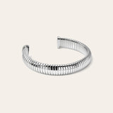 Ribbed Cuff Vermeil Zoe Lev Jewelry