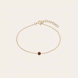 Birthstone Bezel Bracelet Personalized Zoe Lev Jewelry