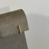 Small Diamond Huggie - Single SAMPLE SALE Zoe Lev Jewelry