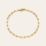 Small Open Link Chain Bracelet Vermeil Zoe Lev Jewelry