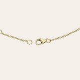 Small Diamond Clover Necklace SAMPLE SALE Zoe Lev Jewelry
