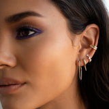 Thick Diamond Ear Cuff Ear Cuffs Zoe Lev Jewelry