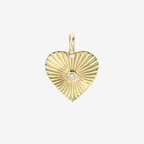 Small One Love Heart Pendant Zoe Lev Jewelry