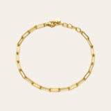 Small Open Link Chain Bracelet Vermeil Zoe Lev Jewelry