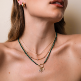 Mix & Match 14k Gold Charm Enhancer Chain Necklace Personalized Zoe Lev Jewelry