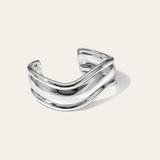 Liquid Wave Cuff Vermeil Zoe Lev Jewelry