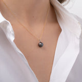 Tahitian South Sea Pearl Pendant Zoe Lev Jewelry