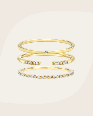 Timeless Elegance Ring Trio