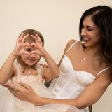 14K Gold Heart Necklaces - Mommy + Me Zoe Lev Jewelry