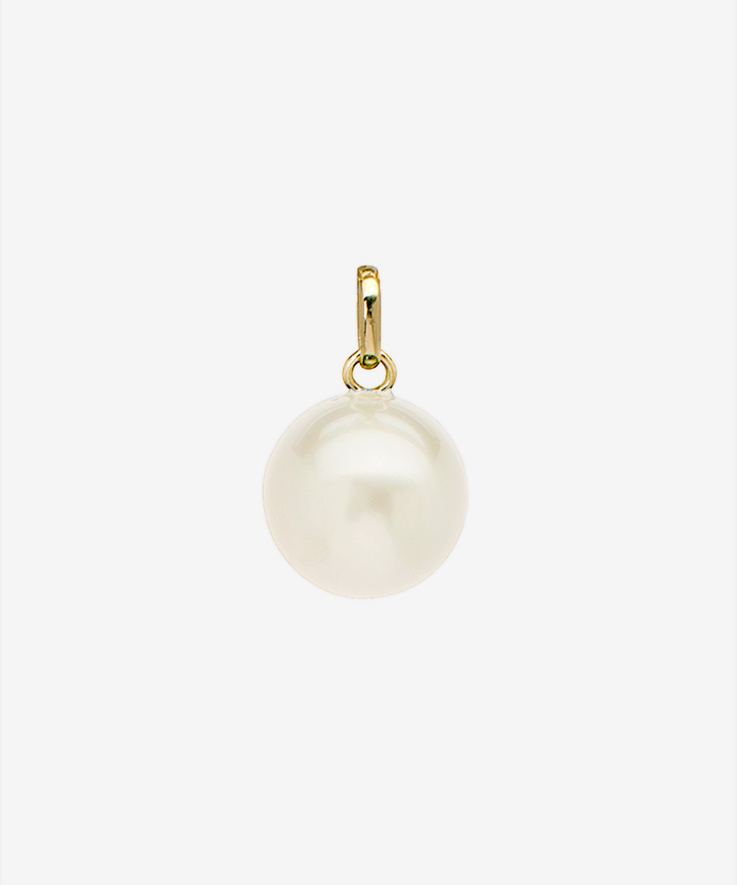 White Freshwater Pearl Pendant Zoe Lev Jewelry