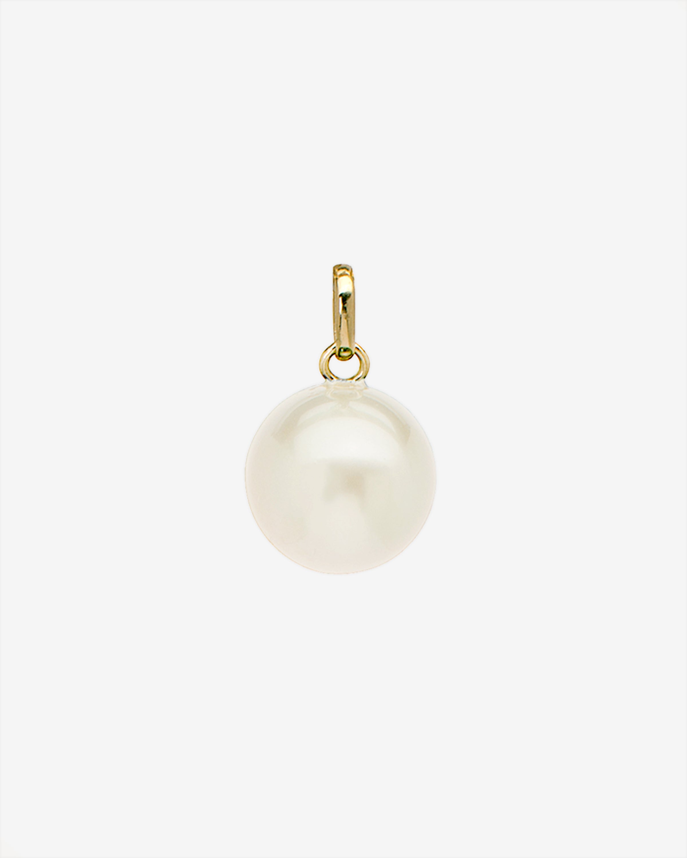 White Freshwater Pearl Pendant Zoe Lev Jewelry